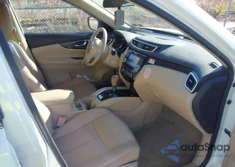 2014 Nissan Rogue Sl из США, поврежденный, VIN 5N1AT2MV2EC840425